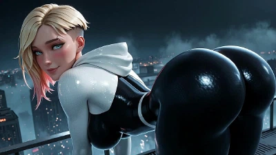 Spider Gwen Late Night Cravings (AI Video)